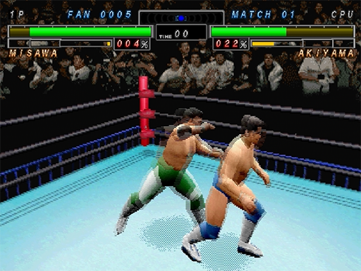 All Japan Pro Wrestling Featuring Virtua screenshot 3 for Sega Saturn